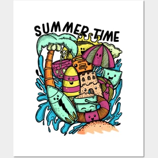Summer Time Posters and Art